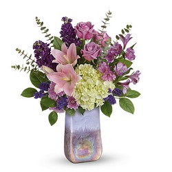 Purple Swirls Bouquet Cottage Florist Lakeland Fl 33813 Premium Flowers lakeland